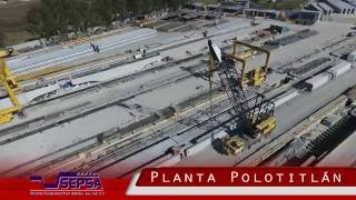 Prefabricadora SEPSA  Planta Polotitlán Estado de México [upl. by Lekym]