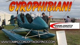 AutoGyro MTO Gryoplane Gyrophibian amphibious AutoGyro Soaring Concepts Aerospace [upl. by Waterer]