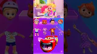 Bebefinn Pinkfong X Scary Boss Baby Coffin Dance Song Cover 1175 Tiles hop shorts [upl. by Einnaf]