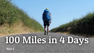 Solo Backpacking Along the South Downs Way  100 Miles in 4 Days Part 2 [upl. by Ronda]