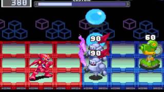 Lets Play Megaman Battle Network 3  Day 5 Pt 4  The Burning Ninja [upl. by Aihtyc627]