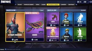 FORTNITE  Boutique du 10 juin ATTRAPESMOUCHES FLYTRAP [upl. by Okoy]