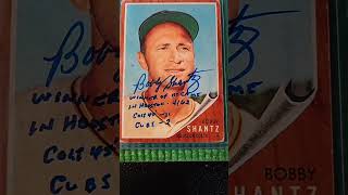 TTM Autograph of the Day 1 1962 Topps Bobby Shantz with an Awesome Inscription sportscards [upl. by Genesa]