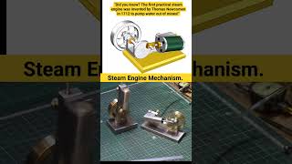 Steam Engine Mechanism in Action mechanism steam engineering 3ddesign 3d animation [upl. by Ruder]