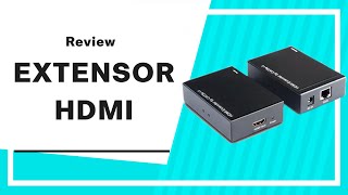 Review Extensor HDMI via cabo de rede [upl. by Yrahca426]