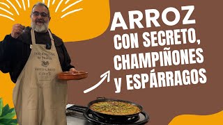 Arroz con secreto Champiñones y Espárragos [upl. by Damiano]