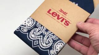 Levis Bandana Unboxing [upl. by Naujej]