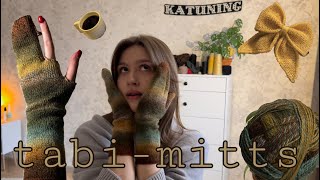 episode 1 🎬  табиварежки  дневник проекта  вязание из schoppel 🧶 [upl. by Calmas670]