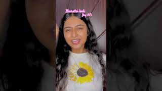 Dakla 2  Navratri special makeup tutorial day 6 ❤️ makeuptutorial dakla2 navratrispecial shorts [upl. by Martita]