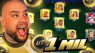 The BEST 1 MILLION COIN TEAM In EA FC 24 [upl. by Atnauqal]