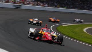 Josef Newgarden wins the Indy 500 with a LAST LAP pass [upl. by Torin]