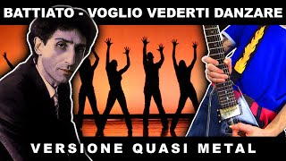 VOGLIO VEDERTI DANZARE Battiato PunkGoesPop Cover  Marca Canaglia CON TESTO [upl. by Ycnej172]