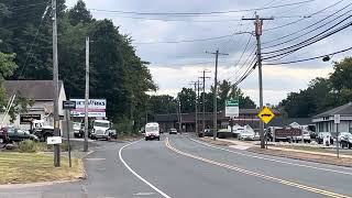 Southington Police Department Car 19 and AMR 322 responding [upl. by Ahseila]