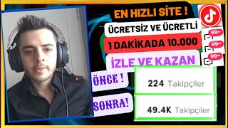 1 Dakikada 10000 Tiktok Takipçi Hilesi  Ücretsiz Bedava Tiktok Takipçi Hilesi [upl. by Dana]