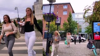 4k Complete Tour in Lillestrøm Norways finest City  Full HD Walk [upl. by Kensell]