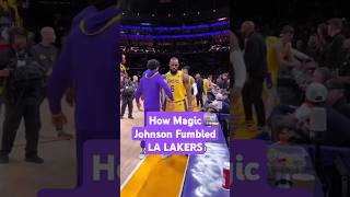 How Magic Johnson Fumbled LA LAKERS shorts magicjohnson investment sports celebrity [upl. by Alexandra]