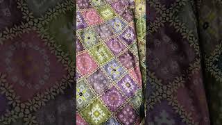 New Banarasi lehenga design textile market wholesale dealer Bangalore Ramdev material indianethnic [upl. by Eirahcaz]