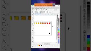 Create your own color palette in Corel Draw coreldraw photoshop illustrator [upl. by Liamsi]