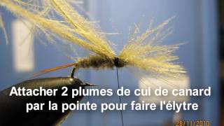 Fly tying nymphe en culdecanard [upl. by Orpah]