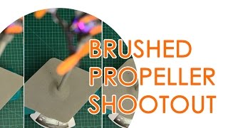 Propeller shootout for 85x20mm brushed motors Thrust Tests on Racerstar 8520  BEST FOR LESS [upl. by Pope]