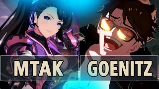 GBVSR🔥mtak Beatrix Vs Goenitz Belial🔥 High Level Gameplay [upl. by Frohman]