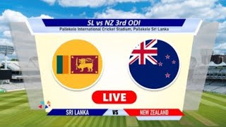 🔴Sl vs Nz Live  3rd ODI  Sri Lanka vs New Zealand Live Cricket Match Today Score amp Commentary [upl. by Nichole]