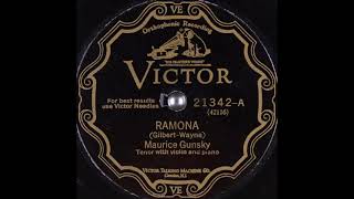 Maurice Gunsky  Ramona 1928 [upl. by Eiltan]