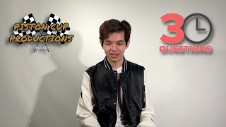 30 Questions In 3 Minutes With Piston Cup Productions [upl. by Lindo268]