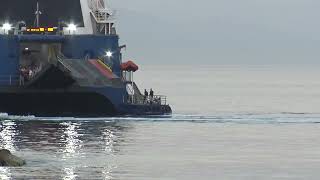 Super Express  Golden Star Ferries  Arriving at Rafina [upl. by Yelloh]