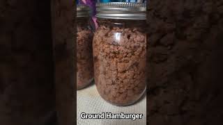 Pressure Canned Ground Hamburger [upl. by Eahsram538]