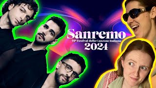 LETS REACT to IL VOLO quotCAPOLAVOROquot  SANREMO 2024 🇮🇹  LIVE PERFORMANCE  ITALY [upl. by Esteban]