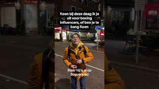 koen durf je wel boxing influencers bankzitters koen boksen [upl. by Macdonell]