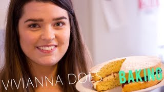 VICTORIA SPONGE  VIVIANNA DOES BAKING [upl. by Ytsihc]