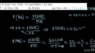 CH13 Probability  12 th Class CBSE  Conditionalprobability [upl. by Mini325]