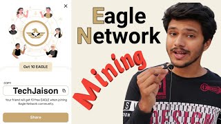 Eagle Network Cryptocurrency  How to Mine Eagle Coins [upl. by Avir260]