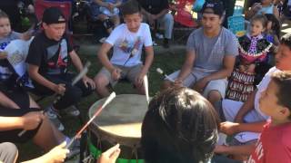 Hay Creek at Honor the LCO Honor the Earth pow wow 2017 [upl. by Aneetsirk]