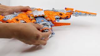 LEGO 76107 Benatar Ship with Escape Pod from 76108 Thors Weapon Quest [upl. by Arikal554]