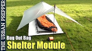 Shelter Module  Part 2 Building A Bug Out Bag by TheUrbanPrepper [upl. by Demahum614]