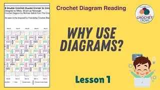 Lesson 1  Why Use Crochet Diagrams How to Read Crochet Diagrams [upl. by Naivart]