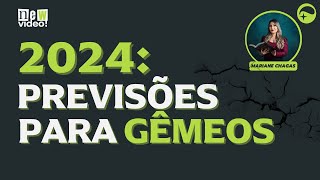 PREVISÕES 2024  SIGNO DE GÊMEOS e ASCENDENTE EM GÊMEOS  quotUma grande mudançaquot [upl. by Garek526]