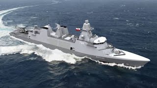 Construction of UK’s first Type 31 frigate presses ahead [upl. by Stafani]