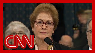 Trump impeachment hearings  Marie Yovanovitch FULL CNN Live Stream [upl. by Bj]