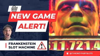 New Game Alert Frankenstein Slot Machine [upl. by Ytsanyd]