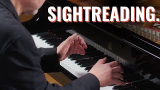 How to improve a pianists most frightening skill sightreading ft Huangci Cheli and more [upl. by Navonod36]