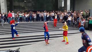 Spidey got the moves  Full Version  9Gag Instagram spiderman dance vine  Ziriguidum 😄😄 [upl. by Neerhtak]