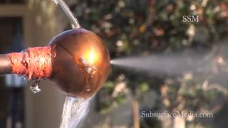 Oil Burner 101  Babington Nozzle Demonstration [upl. by Lyudmila]