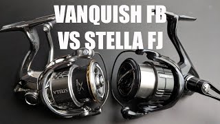 💥VANQUISH FB contro STELLA FJ  confronto tra i due mulinelli Top di gamma Shimano [upl. by Henderson937]