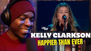 quotKings FIRST TIME Reaction to Kelly Clarksons Happier Than Ever Billie Eilish Cover  Kellyokequot [upl. by Coughlin]