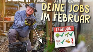 Diese Gartenarbeiten solltest du im Februar erledigen 🌱 [upl. by Anassor]