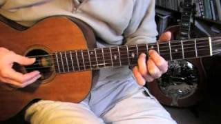 Robert Johnson lesson  Part 33  Kindhearted Woman Blues  TAB available [upl. by Yemorej]